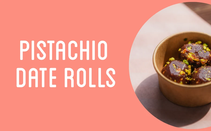 Pistachio Date Balls