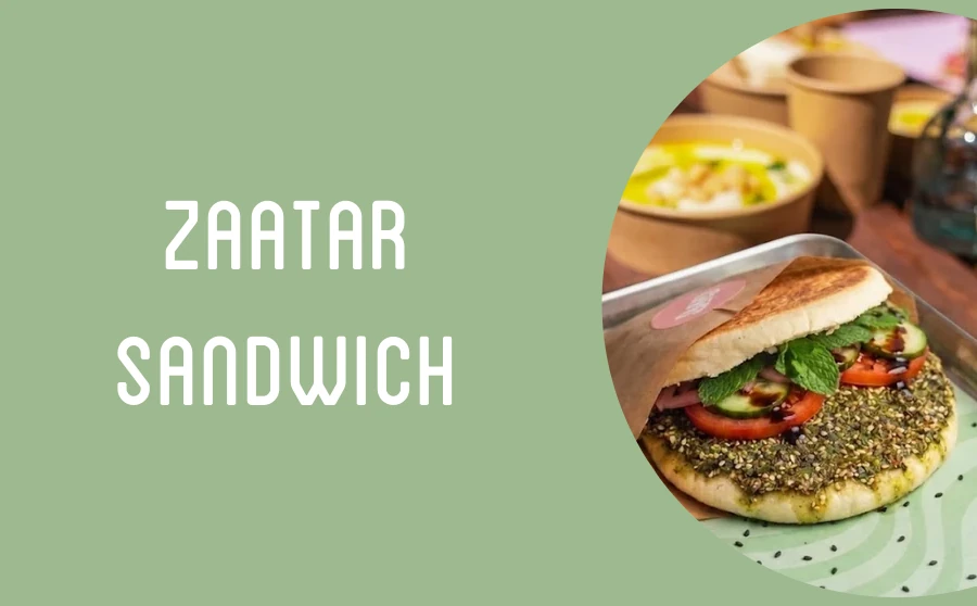 Zaatar sandwich (full / half)